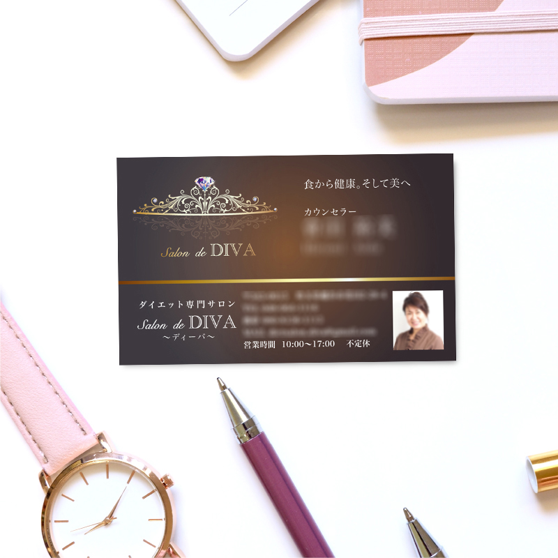 女性名刺,名刺通販,名刺プリント
